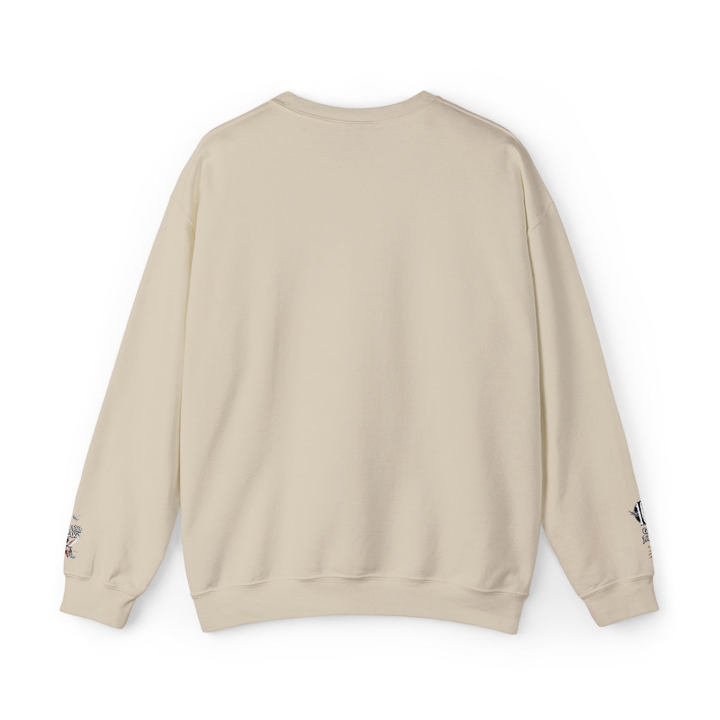 1073 - Flyte Wrisk - embroidered Cupid Wit A Drako sweater